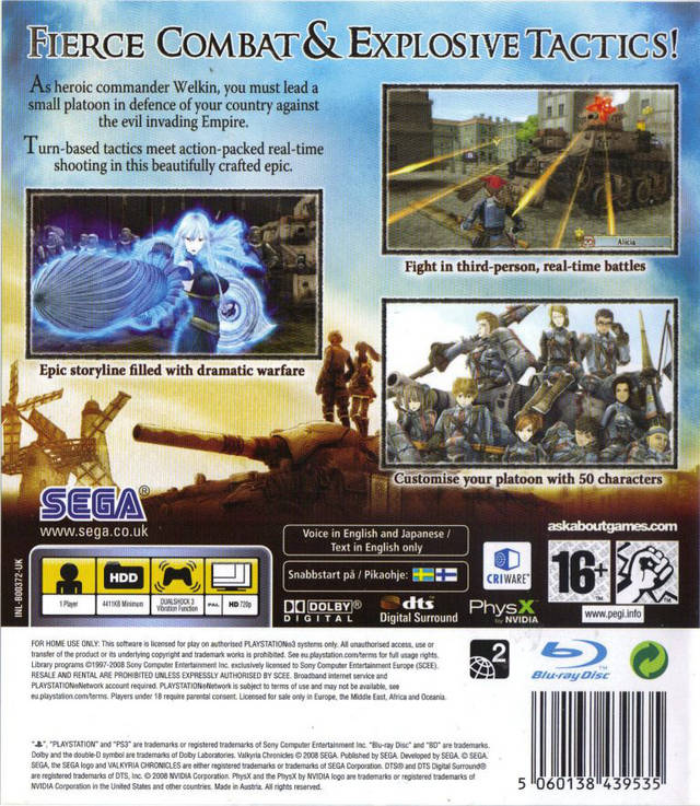 Valkyria Chronicles