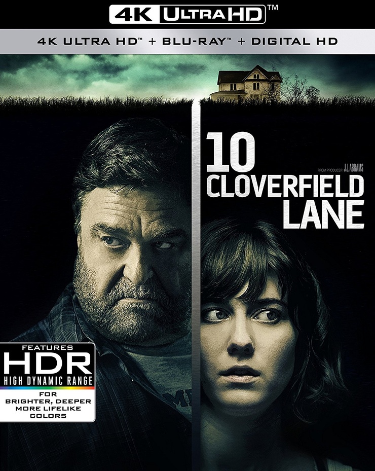 10 Cloverfield Lane 4K Blu-Ray DVD