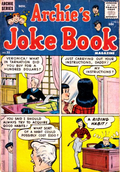 Archie's Joke Book Magazine Archie's Joke Book Magazine