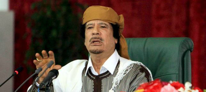 Muammar Gaddafi