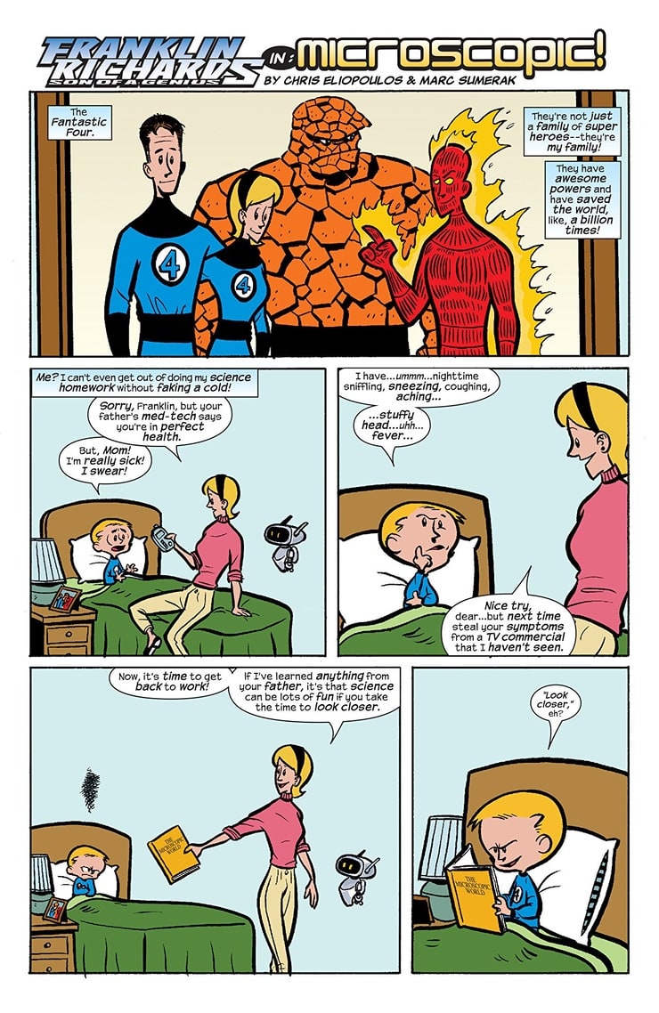 Fantastic Four: Franklin Richards - Lab Brat