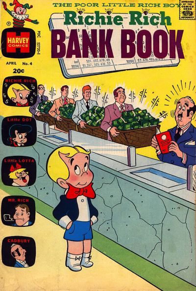 Richie Rich Bank Book