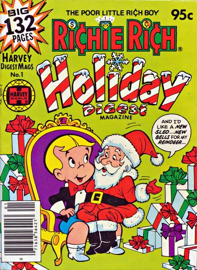 Richie Rich Holiday Digest Magazine