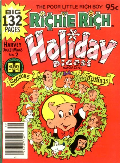 Richie Rich Holiday Digest Magazine