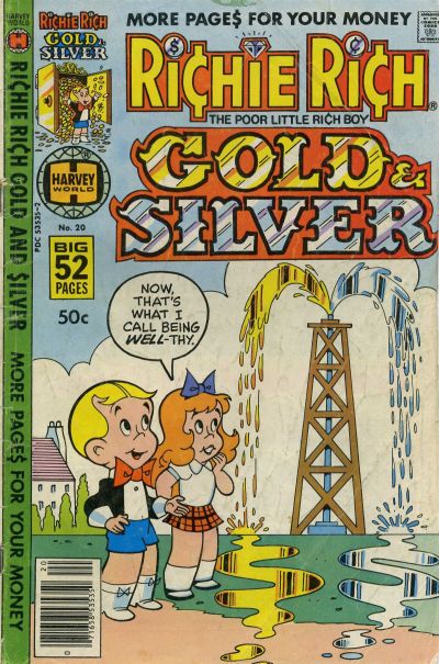 Richie Rich Gold and Silver Richie Rich Gold and Silver