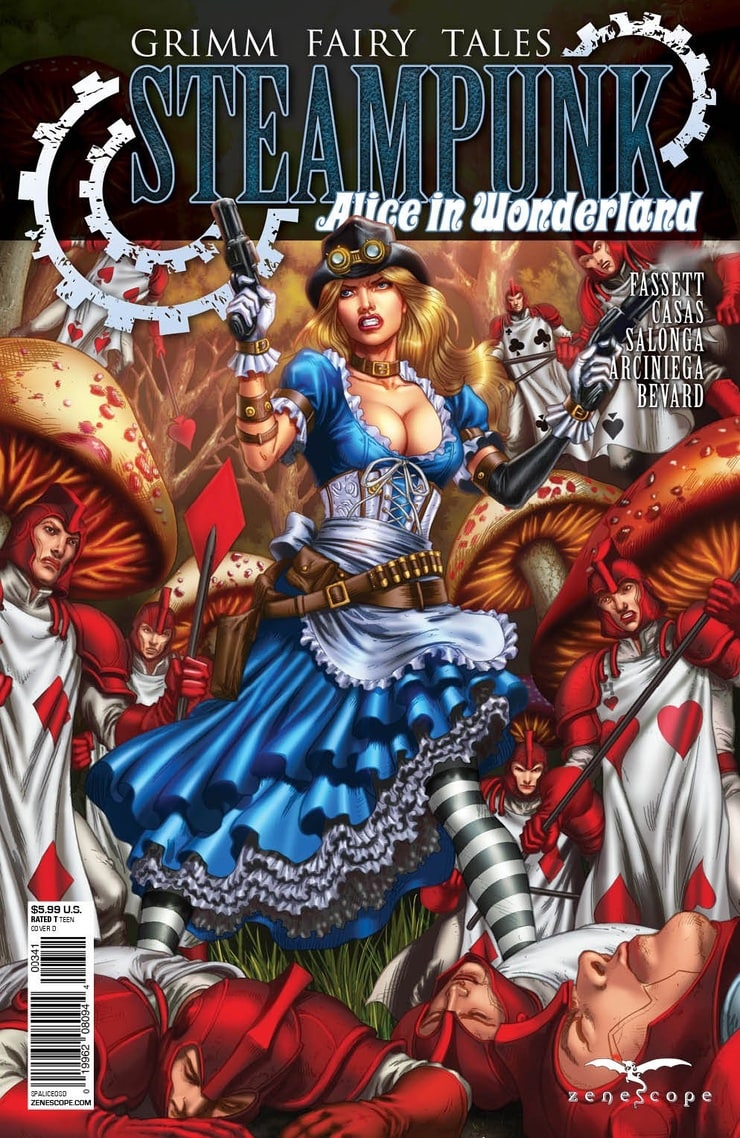 Grimm Fairy Tales Steampunk: Alice In Wonderland