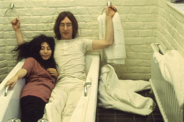 John Lennon and Yoko Ono