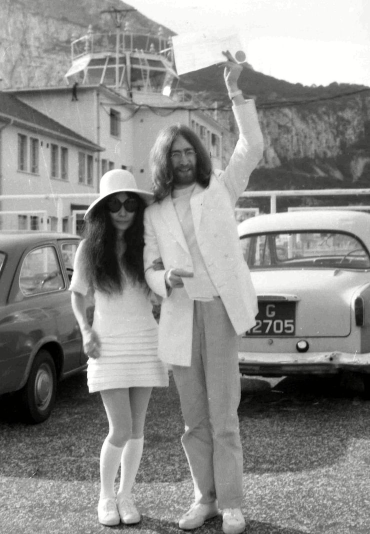 John Lennon and Yoko Ono