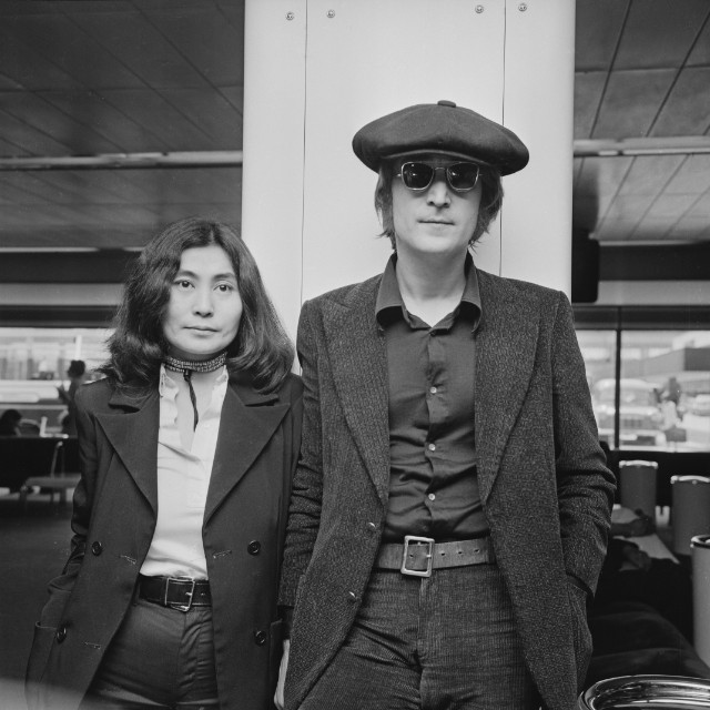 John Lennon and Yoko Ono