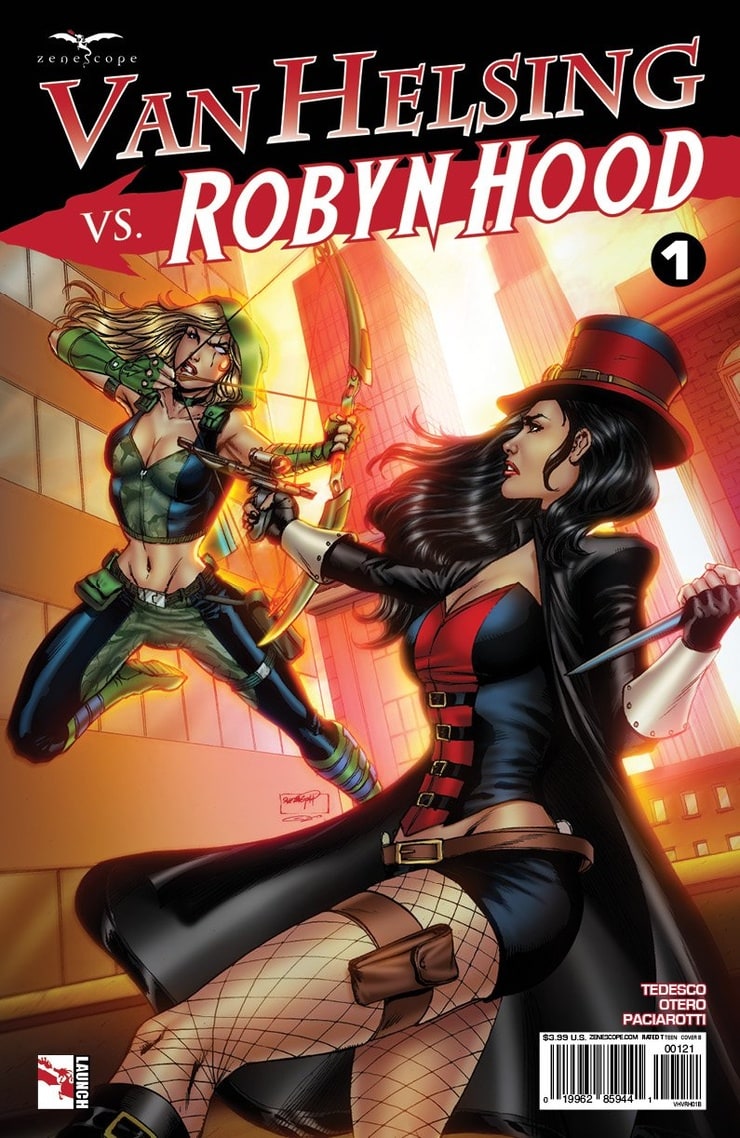 Grimm Fairy Tales Presents: Van Helsing vs Robyn Hood