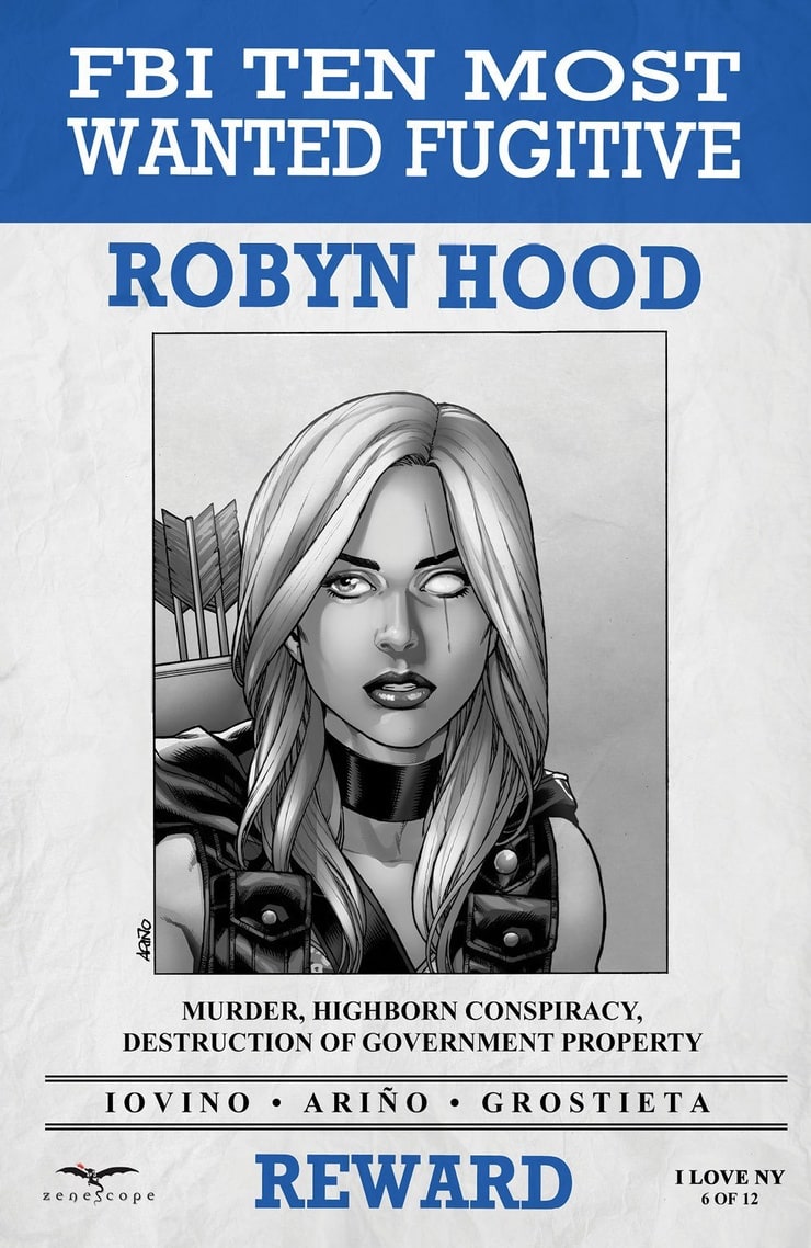 Grimm Fairy Tales Presents: Robyn Hood - I Love NY