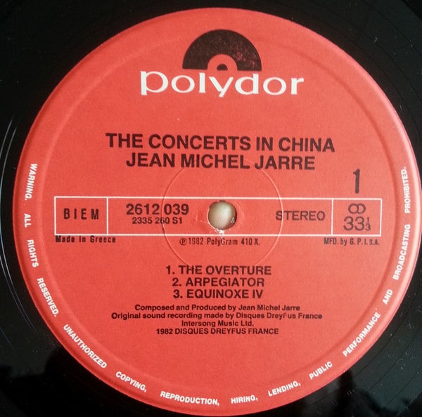 The Concerts in China