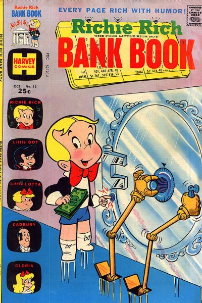 Richie Rich Bank Book
