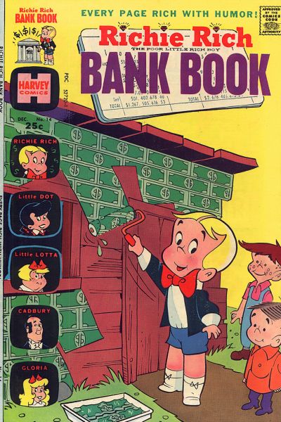Richie Rich Bank Book