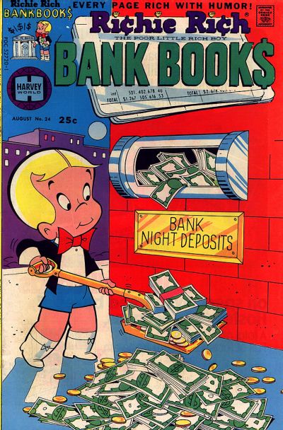 Richie Rich Bank Book