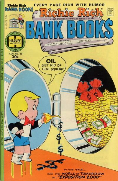 Richie Rich Bank Book
