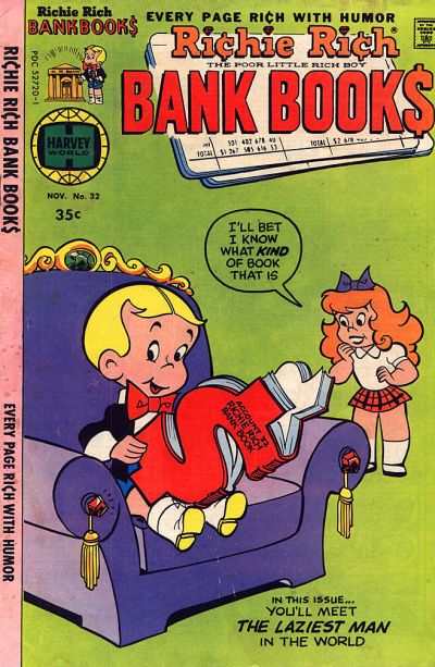 Richie Rich Bank Book