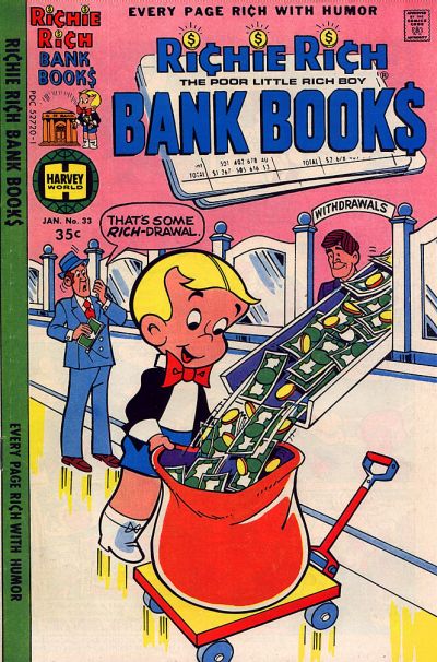Richie Rich Bank Book
