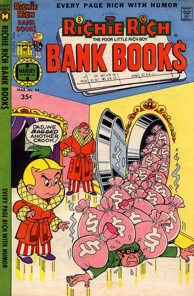 Richie Rich Bank Book