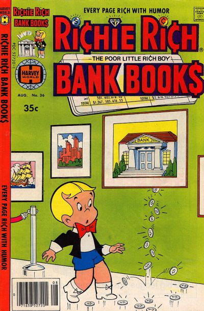 Richie Rich Bank Book
