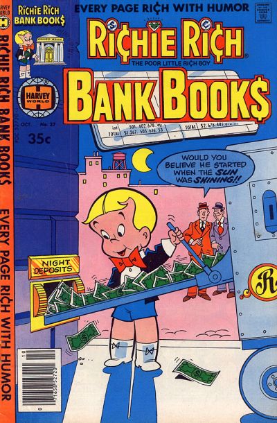 Richie Rich Bank Book