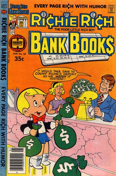 Richie Rich Bank Book
