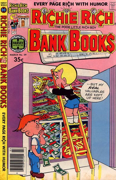 Richie Rich Bank Book