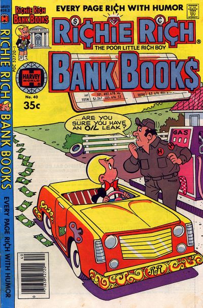 Richie Rich Bank Book
