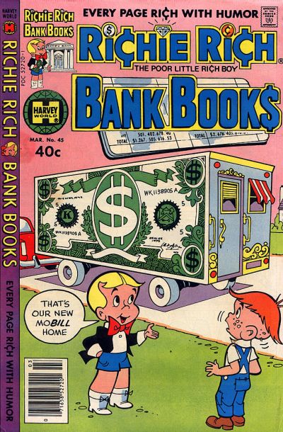 Richie Rich Bank Book