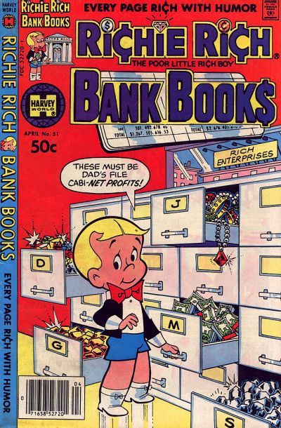 Richie Rich Bank Book