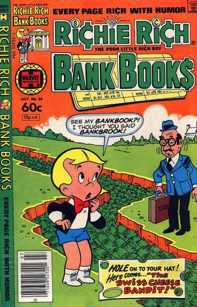 Richie Rich Bank Book