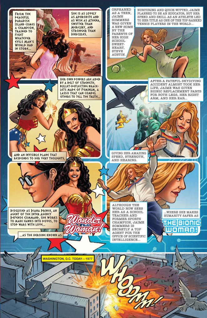 Wonder Woman '77 Meets the Bionic Woman Wonder Woman '77 Meets the Bionic Woman