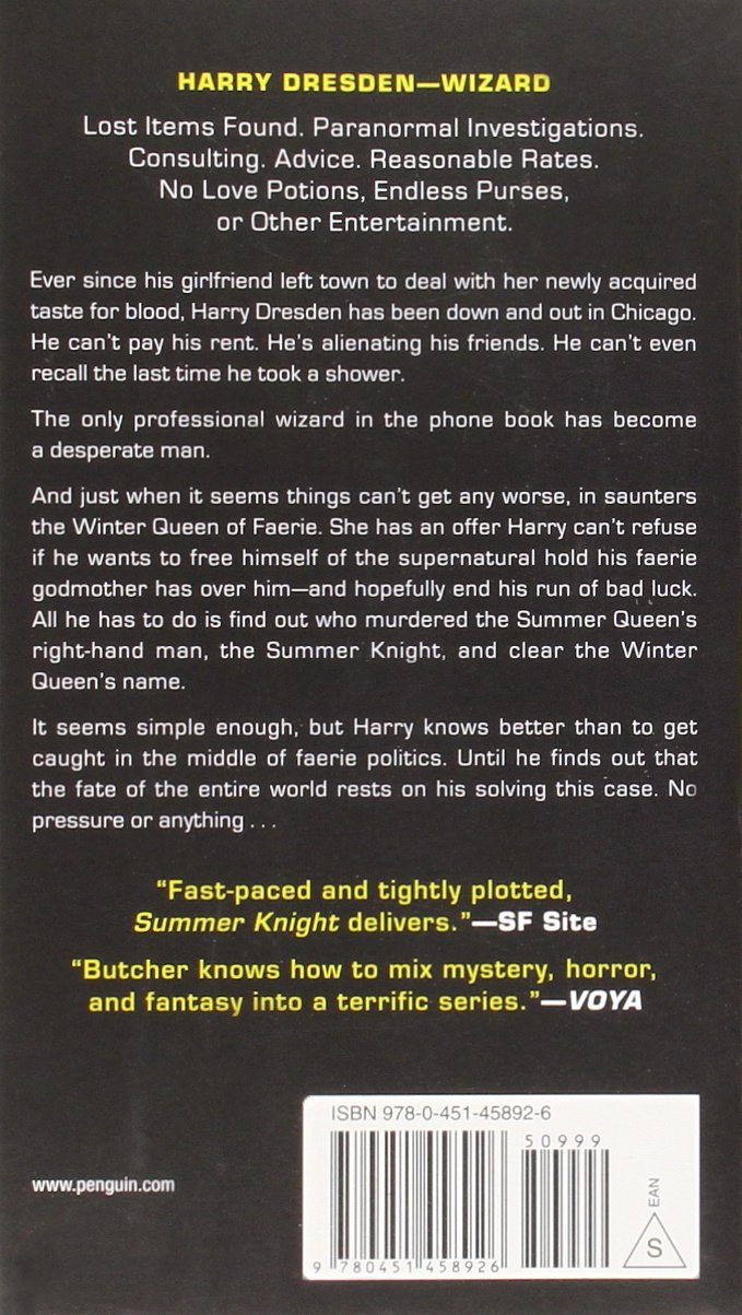 Summer Knight:The Dresden Files