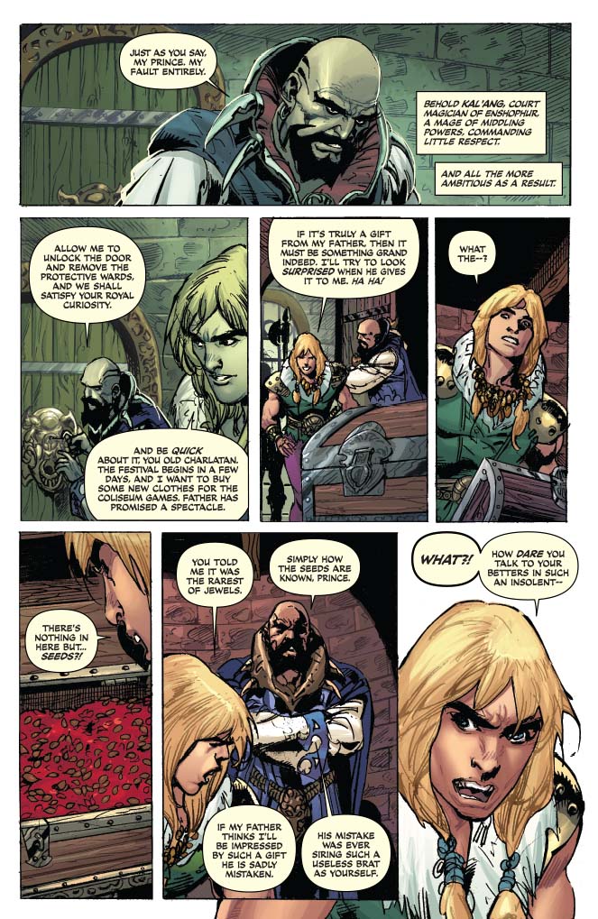 Red Sonja Conan: The Blood of a God Red Sonja Conan: The Blood of a God