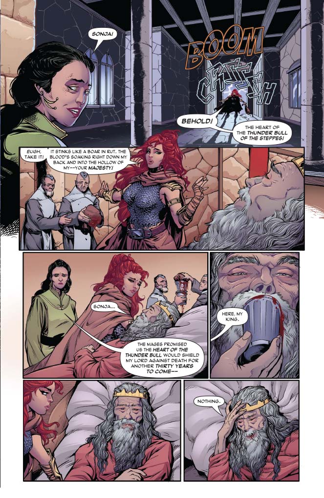 Red Sonja: The Falcon Throne Red Sonja: The Falcon Throne