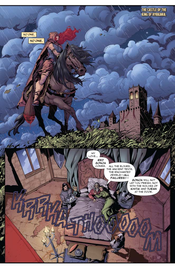 Red Sonja: The Falcon Throne Red Sonja: The Falcon Throne