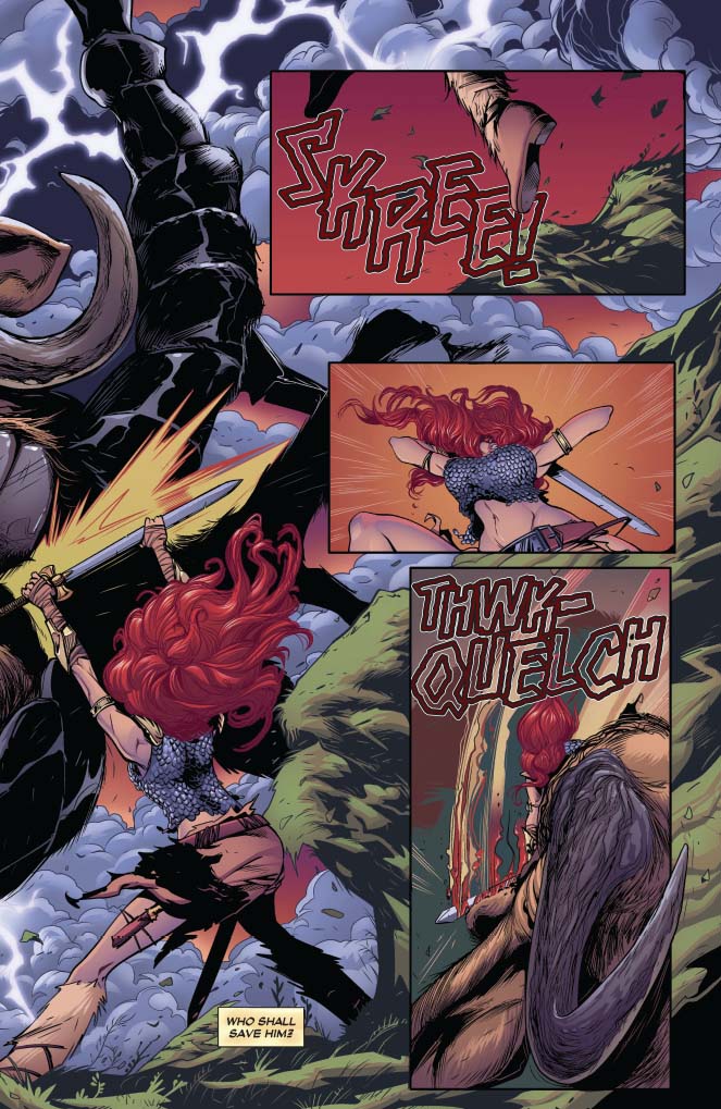 Red Sonja: The Falcon Throne Red Sonja: The Falcon Throne