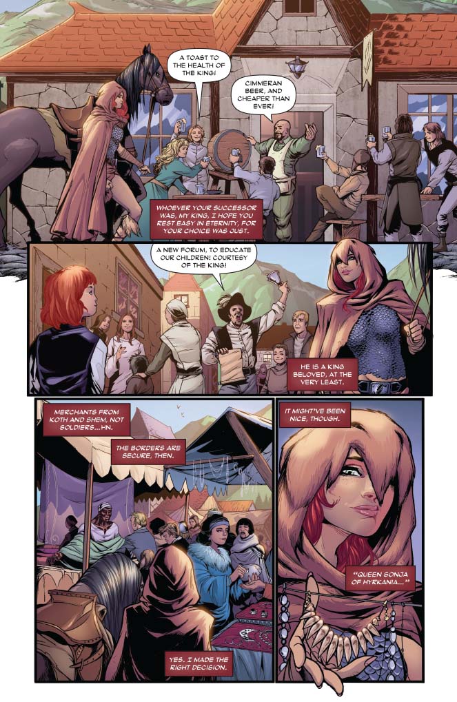 Red Sonja: The Falcon Throne Red Sonja: The Falcon Throne