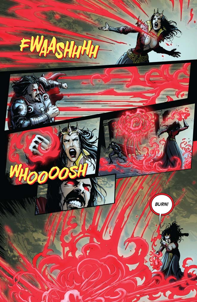 Blood Queen vs. Dracula Blood Queen vs. Dracula