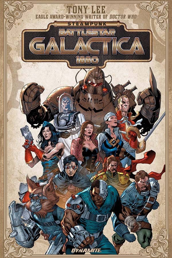 Steampunk Battlestar Galactica 1880