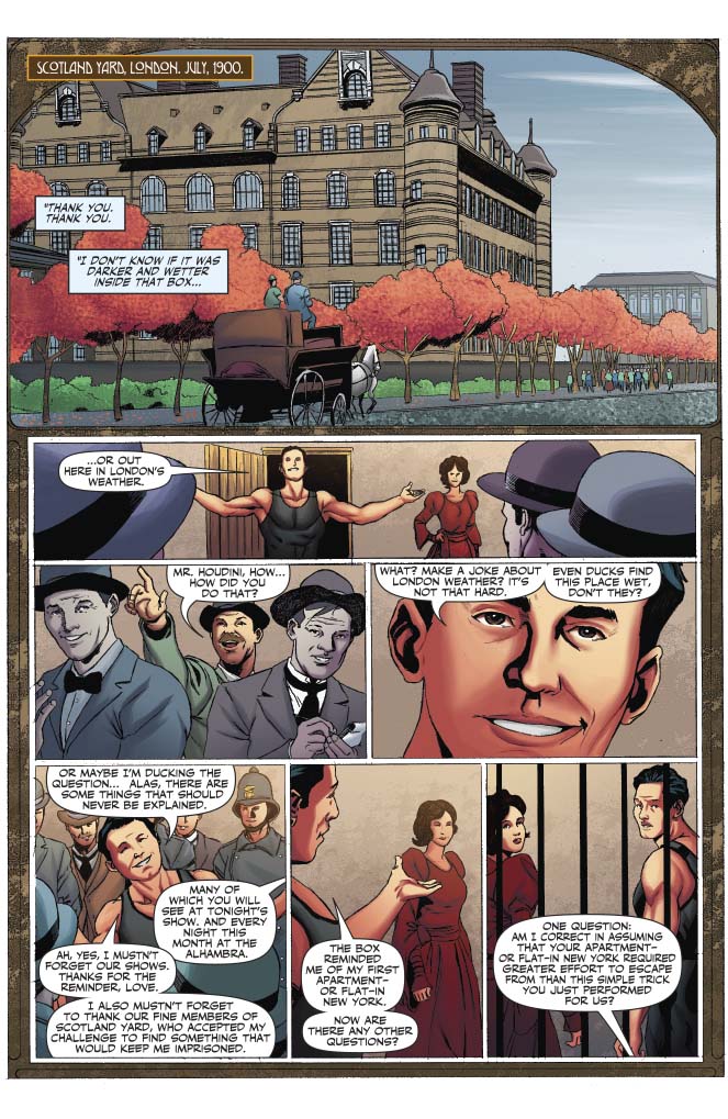 Sherlock Holmes vs. Harry Houdini