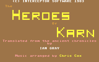 Heroes Of Karn