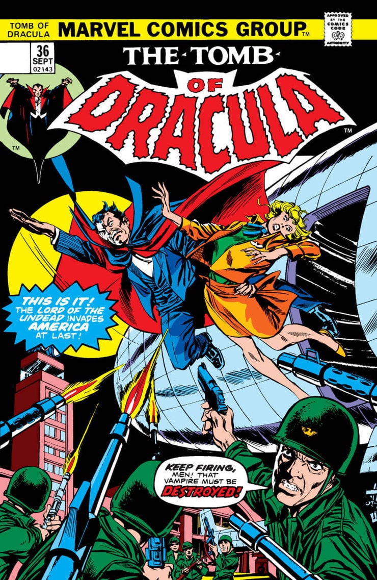 Tomb of Dracula (1972-1979) #36