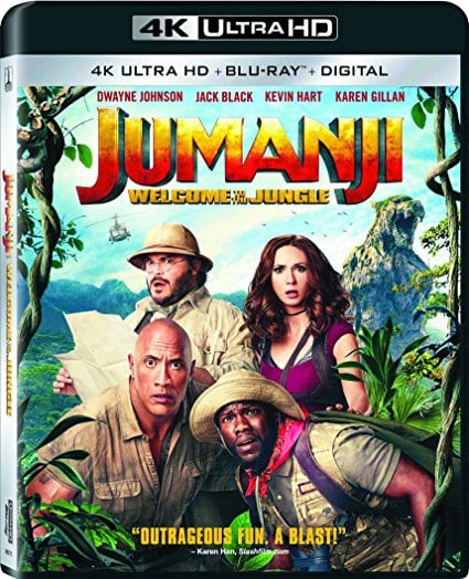 Jumanji: Welcome to the Jungle [4K Ultra HD+ Blu-ray + Digital]