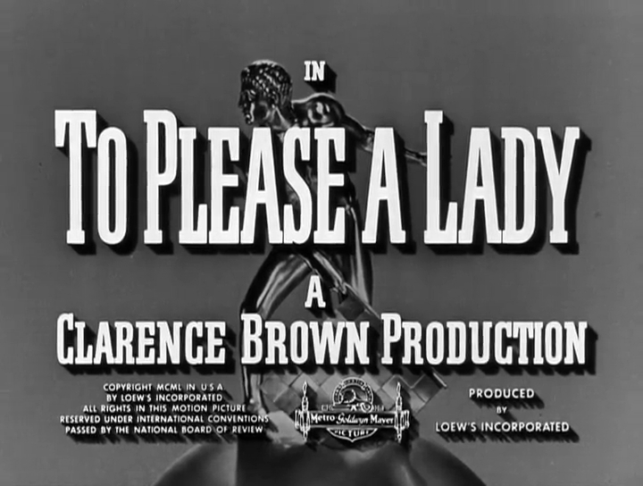 To Please a Lady