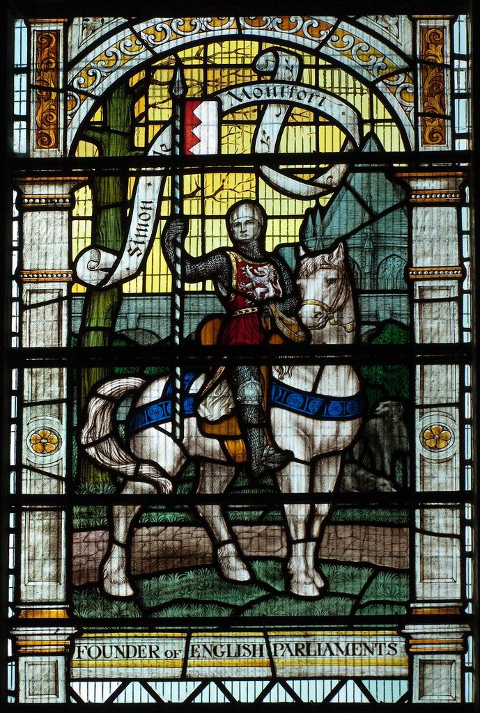 Stained Glass Window Of Simon De Montfort