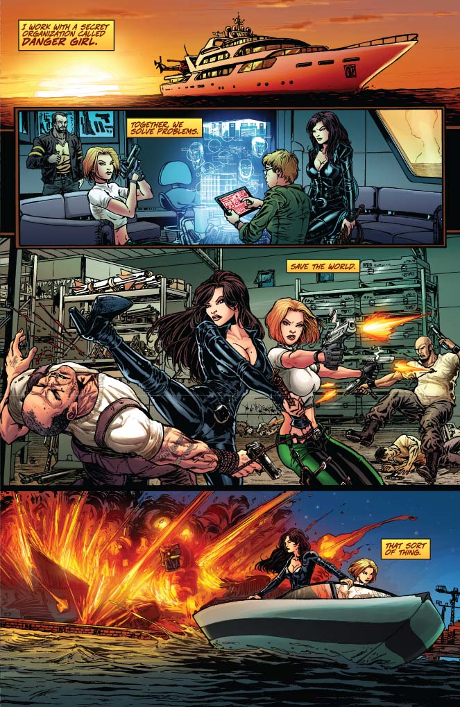 Danger Girl and the Army of Darkness