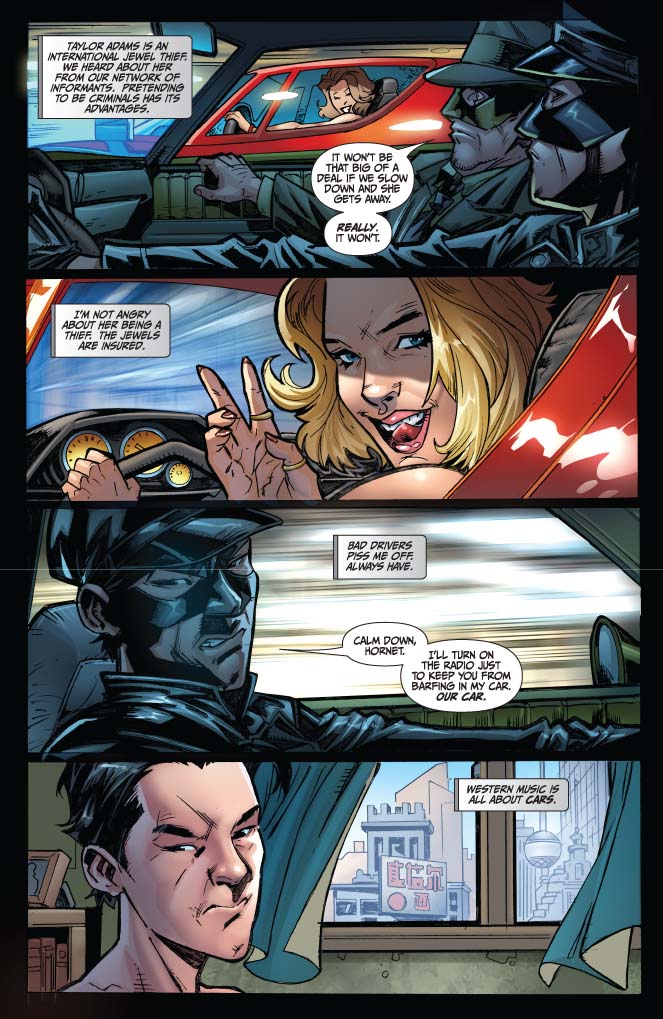 Green Hornet: Parallel Lives