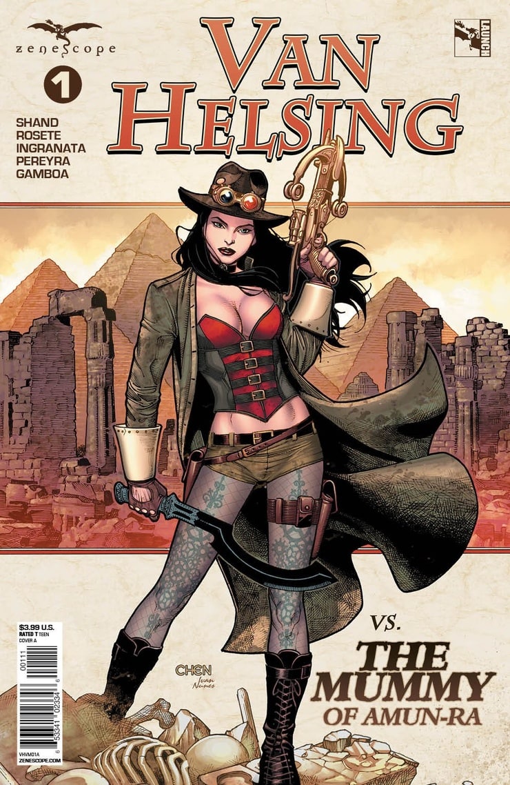 Van Helsing vs The Mummy of Amun-Ra