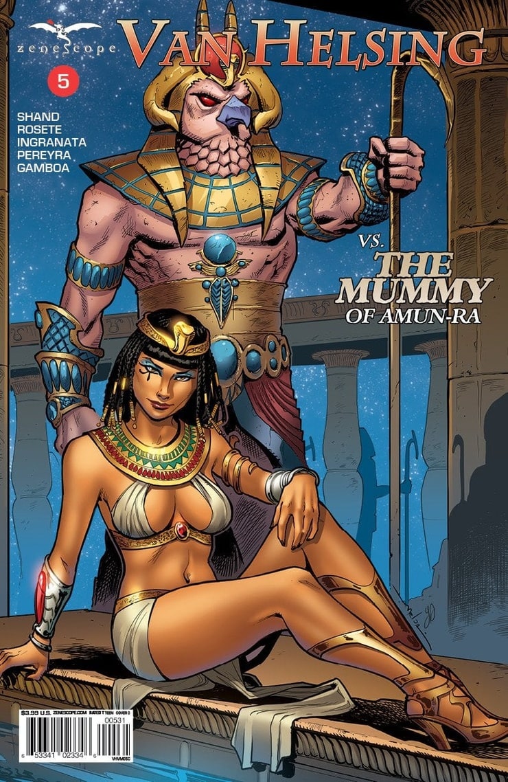 Van Helsing vs The Mummy of Amun-Ra
